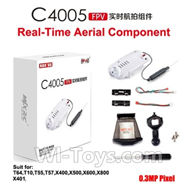 MJX X601H X601 Spare Parts-35 MJX C4005 Camera unit-30,000 Pixels(Can be used for MJX X300C,X400,X400-V2,X401,X401H,X402,X402H,X500,X600,X800 Quadcopter),MJX X601H X601 RC Quadcopter Drone Spare Parts Replacement Accessories